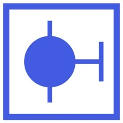 Symbol Schlauchanschluss-ventil
